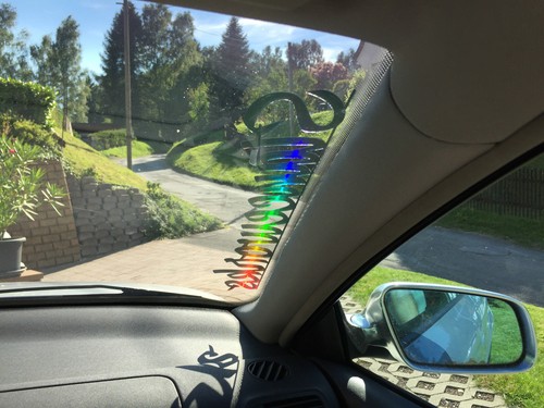 Aufkleber STANCEWORKS - FRONTSCHEIBEN - Aufkleber OIlslick Glitzer Folie Schwarz - Picture 6 of 12