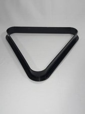 Triangular Black Plastic Billiards Queue Frame