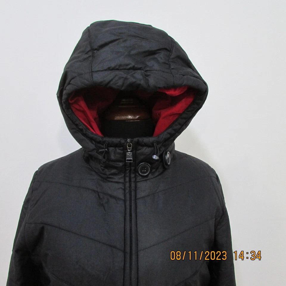 Women's Puffer Hooded Chest Size 36/38 UK Size M Sku 10999] - Image 3 of 4