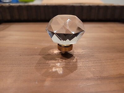 BALDWIN Acrylic Clear Crystal CABINET KNOBS --Baldwin 4952-030
