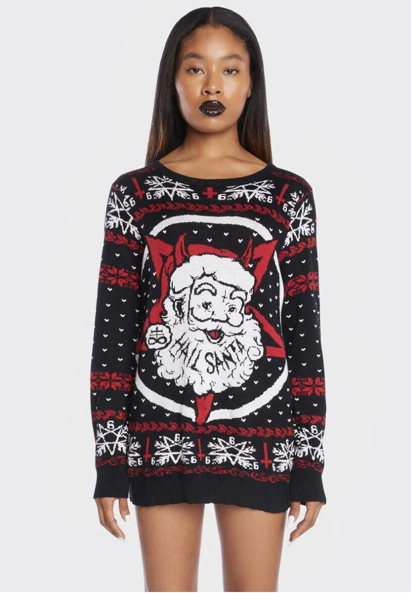 traditional ugly christmas sweater