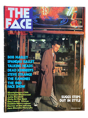 The Face  Issue No.9 Madness / Suggs, Bob Marley, Spandau Ballet, Talking Heads
