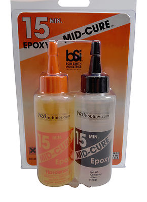 BSI Bob Smith Industries 4.5oz Mid-Cure 15 Minute Epoxy #203