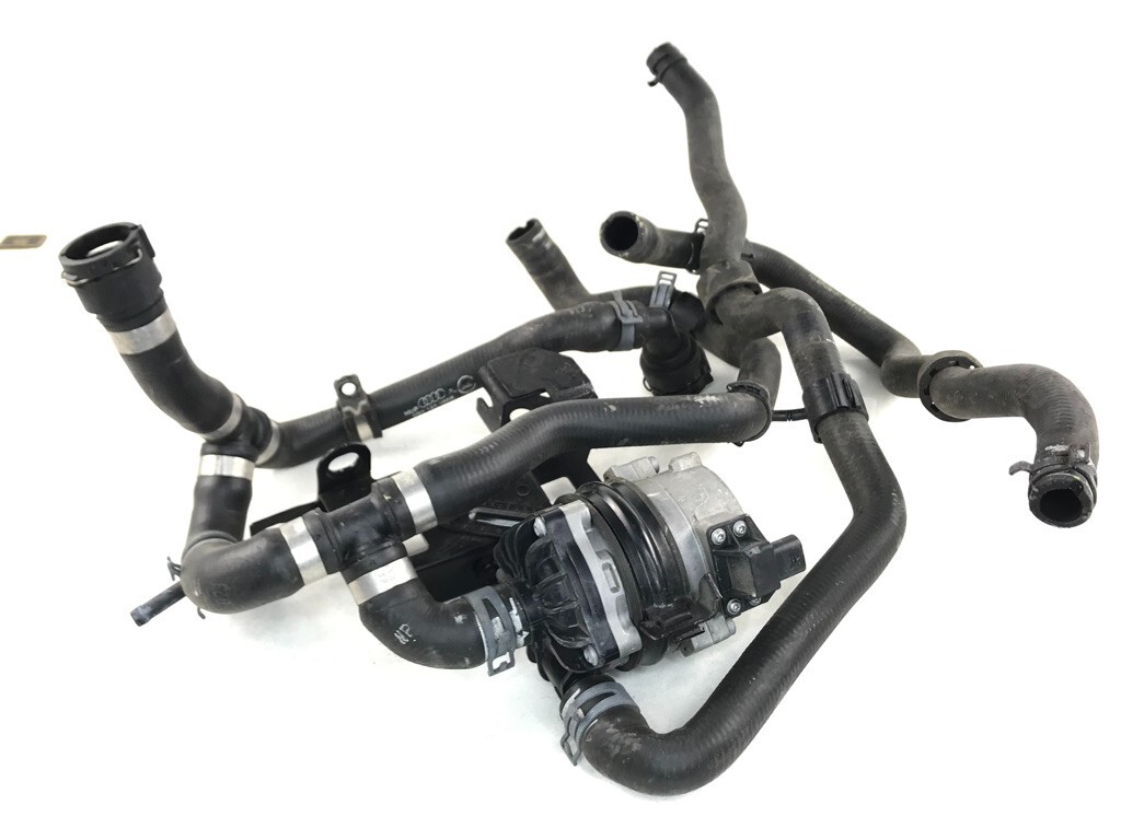 14 Audi Q5 SQ5 3.0T OEM Intercooler Auxiliary Water Pump w/ Hoses