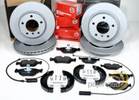 Zimmermann Bremsen Set Ø 286 Mm + Ø 280 Mm BeläGe Vorne Hinten FüR BMW 3Er [E46]