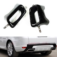 Rear Exhaust Pipe Cover For Land Rover Range Rover Sport L494 2013-2018 Black