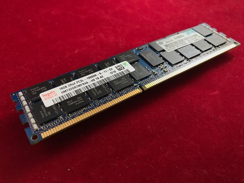 HP 16GB Memory 647901-B21 1X16GB Dual Rank X4 PC3L-10600 REG For G8 - Picture 3 of 5