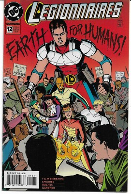 LEGIONNAIRES - No. 12 (March 1994) - ADAM HUGHES Artwork
