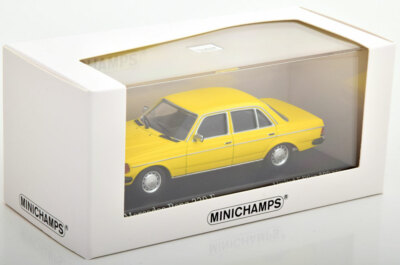 MINICHAMPS Mercedes-Benz 230E W123 Sedan 1982 1:43 Yellow 500 PCS