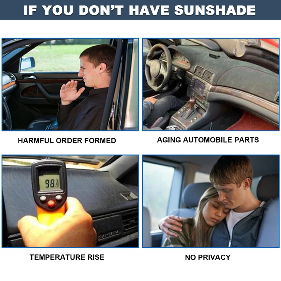 Parabrisas delantero personalizado para Subaru Forester 2015-2018 parasol cubierta de ventana Foto 3 de 4