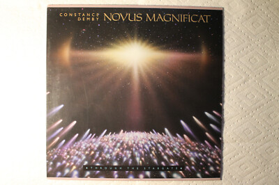 Constance Demby Novus Magnificat: Through The Stargate Japanese Alfa LP minimal