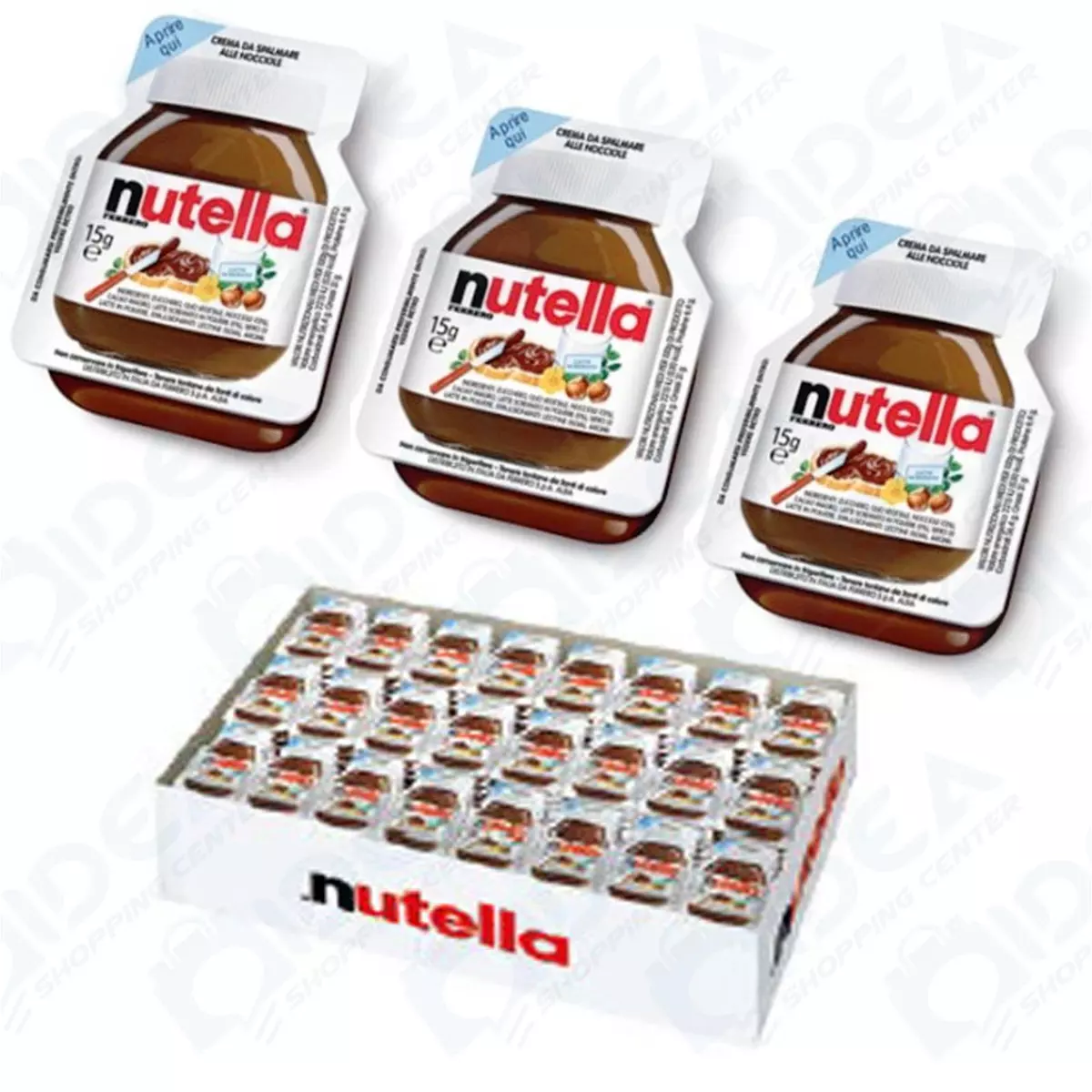 40 Bandejas Porci n Individual Nutella De 15 Gr Chocolate El