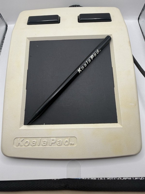 KoalaPad Graphics Tablet w/ Stylus for Apple IIc IIe, Model 005 - Untested AS-IS