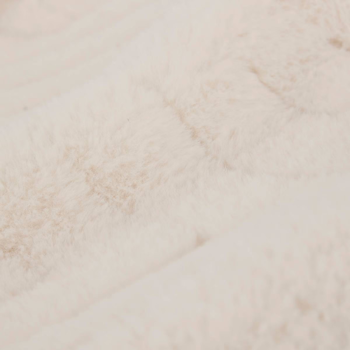 Plaid microfibre imitation fourrure Arka 120x160cm beige double face isolant