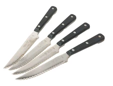 4 JA Henckels International Eversharp 35197-100 Steel Steak Knives 