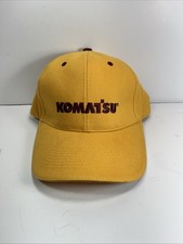 New Vintage Komatsu Hat Adjustable Strap Back