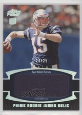 2011 Topps Prime Rookie Jumbo Relics Silver Rainbow 24/25 Ryan Mallett uk2