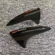 Carbon Fibre Side Tank Pads Sliders Protector decal For BMW S1000RR 2019-2024