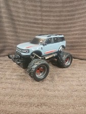 Camion fuoristrada Ford Bronco R/C nuovo luminoso, senza telecomando, COSÌ COM'È, SOLO PARTI O RIPARAZIONE