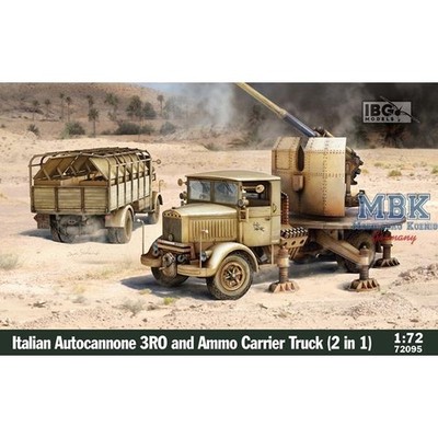 IBG-Modellbau IBG72095 It. Autocannonce 3Ro & Ammo Carrier Truck (2in1)