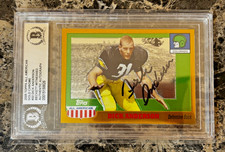 Dick Anderson 2005 Topps All American Gold Chrome #32 AUTO Beckett Authenicated