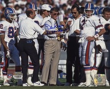 Dan Reeves Broncos Coach Signed AUTO 8x10 Photo 3 X AFC inscrip. Fanatics HOLO