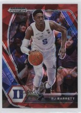 2021-22 Panini Prizm Draft Picks Red Ice Prizm RJ Barrett #95 00jz