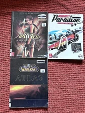 Prima Video Game Guide Lot Of 3 Tomb Raider World Of Warcraft Burnout Paradise