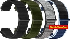 Only Strap For Garmin Forerunner 55 20mm Nylon Sport Adjustable Breathable