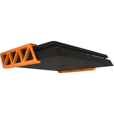 Sony PlayStation 4 PS4 Slim Under-Desk Mount Brackets Shelf Console Holder Set