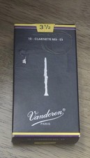 NEW Vandoren V21 Eb Clarinet Reeds Strength 3.5 OPEN BOX 8 REMAINING