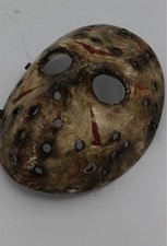 2009 Jason Hockey Mask Replica Friday The 13th Camp Relics MADE TO ORDER