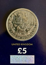 2022 Beatrix Potter 120 Years The Tale Of Peter Rabbit £5 Pound Coin BUNC