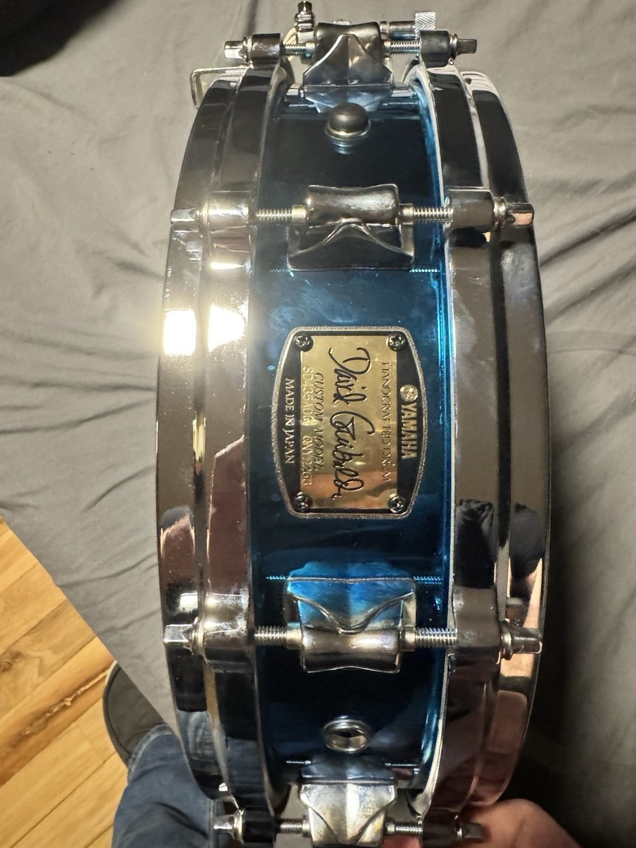 Yamaha SD435ADG David Garibaldi Signature Snare 14x3.5 Brass Japan