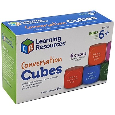 Learning Resources Konversationswürfel-Set für Sprechen und soziale Fähigkeiten LER7300