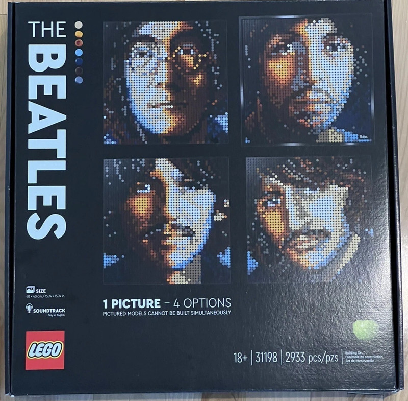 Lego 31198 The Beatles Art Set 2933pcs Sealed / NEW / Genuine