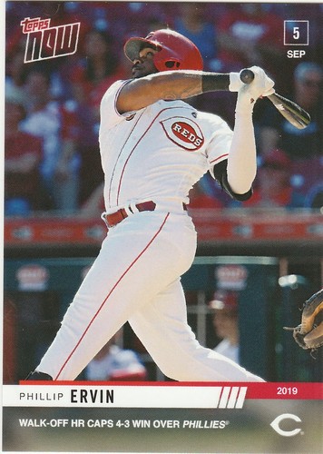 2019 Topps Now 799 Phillip Ervin