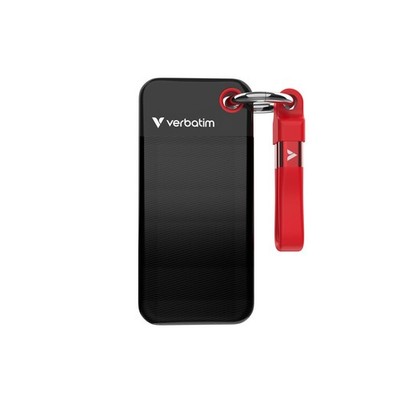 Verbatim Pocket SSD, 1TB External Hard Drive, Portable Solid State Drive USB 3.2