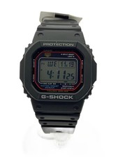 CASIO Solar Watch Digital Rubber BLK BLK GW M5610U