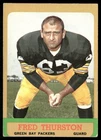 Fred Thurston 1963 Topps #90 Green Bay Packers VG Writing Dimpels