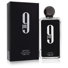 AFNAN 9 PM EAU DE PARFUM SPRAY FOR MEN 3.4 Oz / 100 ml New Sealed