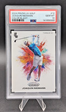 2024 Prizm LIV Golf Joaquín Niemann Color Blast PSA 10 #12 SSP - Free Shipping