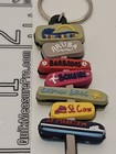 Caribbean Islands Keychain BVI Resorts Direction Sign Souvenir Keyring — photo 2