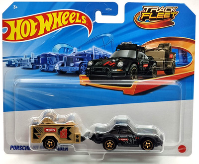 Hot Wheels Track Fleet LKW  Porsche 911 OFF-Roader