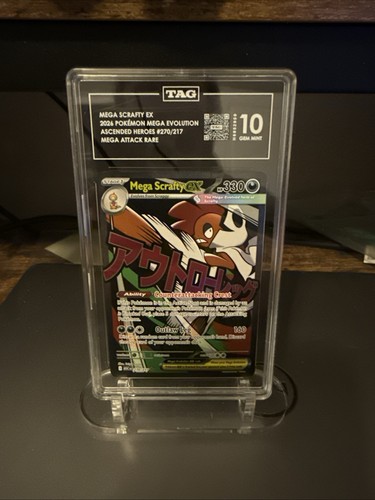 Mega Scrafty ex graded TAG 10 for sale on eBay