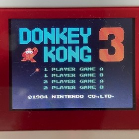 DONKEY KONG 3 Nintendo Famicom Japan Import Free shipping FedEx DHL Tested