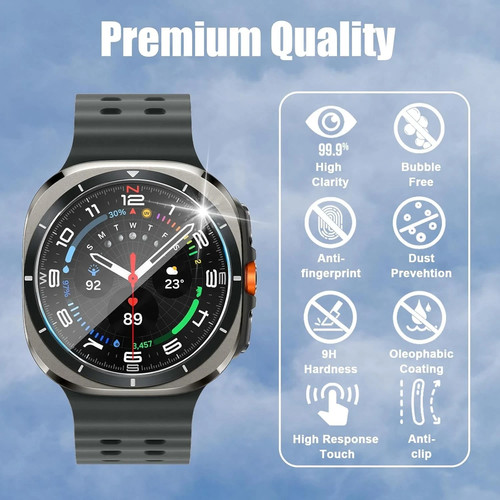 5er Pack für Galaxy Watch Ultra 47mm / 6 Classic Display klar - Bild 3 von 5
