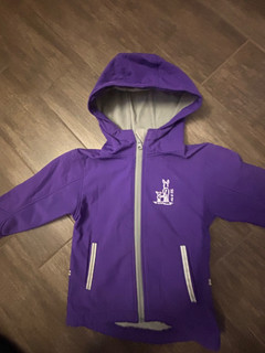 Kinderjacke Softshell Lila Gr. 110/116