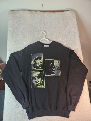 Billie Eilish Happier Than Ever World Tour 2022 Black W Green Sweatshirt Large