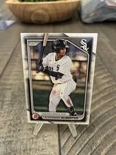Alexander Albertus Rookie 2024 Bowman Draft Card #BD-164 Chicago White Sox. B7